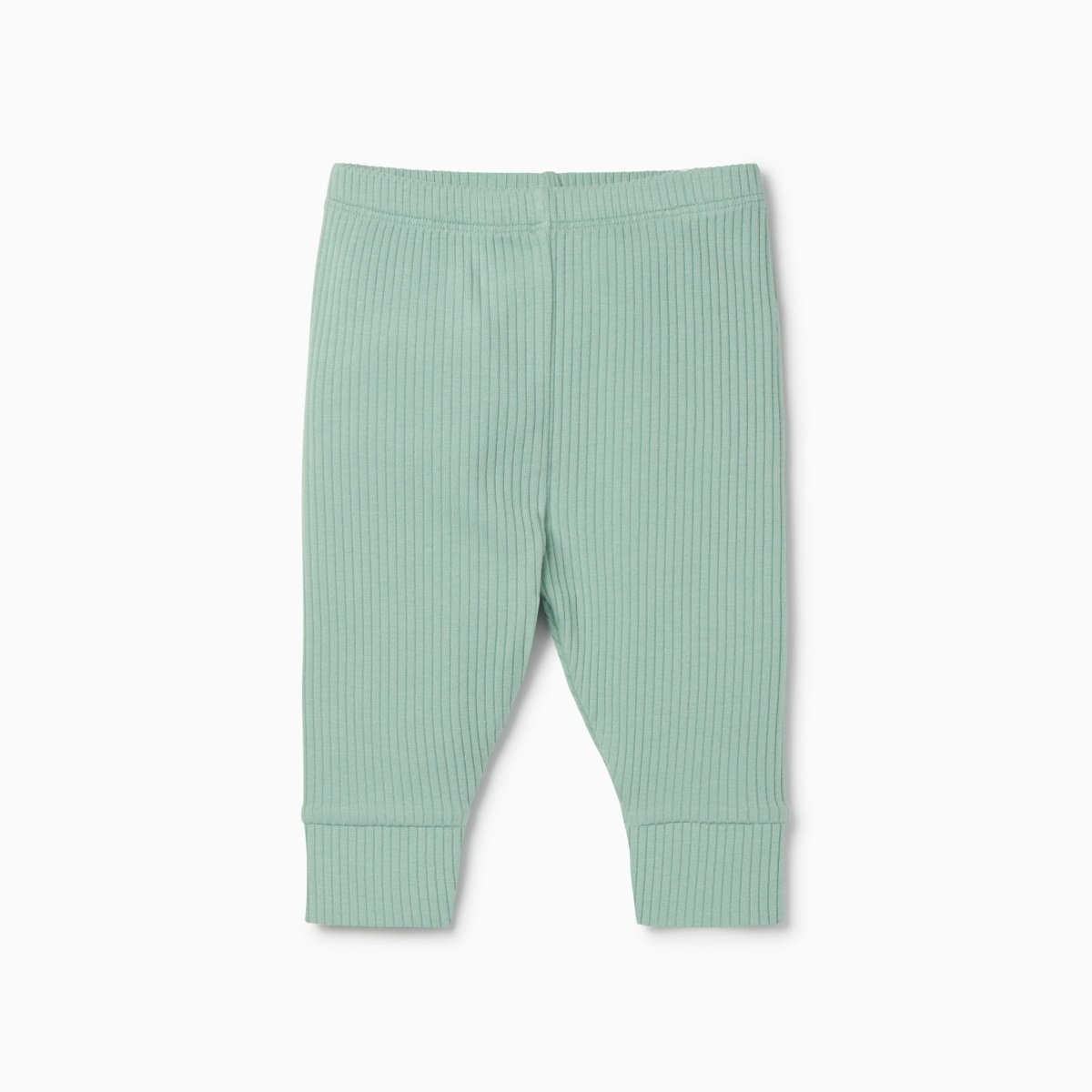 Ribbed leggings - mint - Borro - rent baby kids clothes