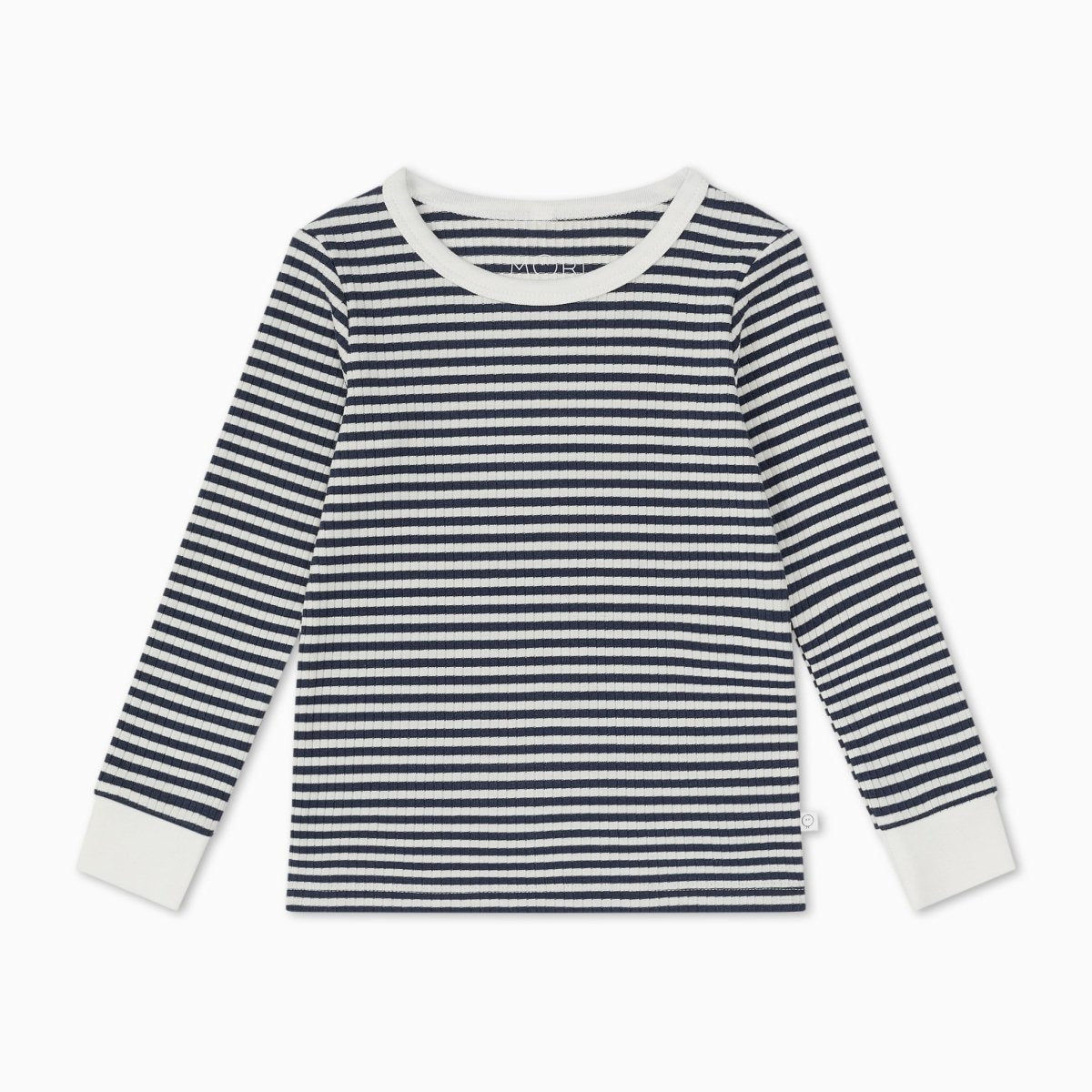 Ribbed pyjamas - navy stripe - Borro - rent baby kids clothes