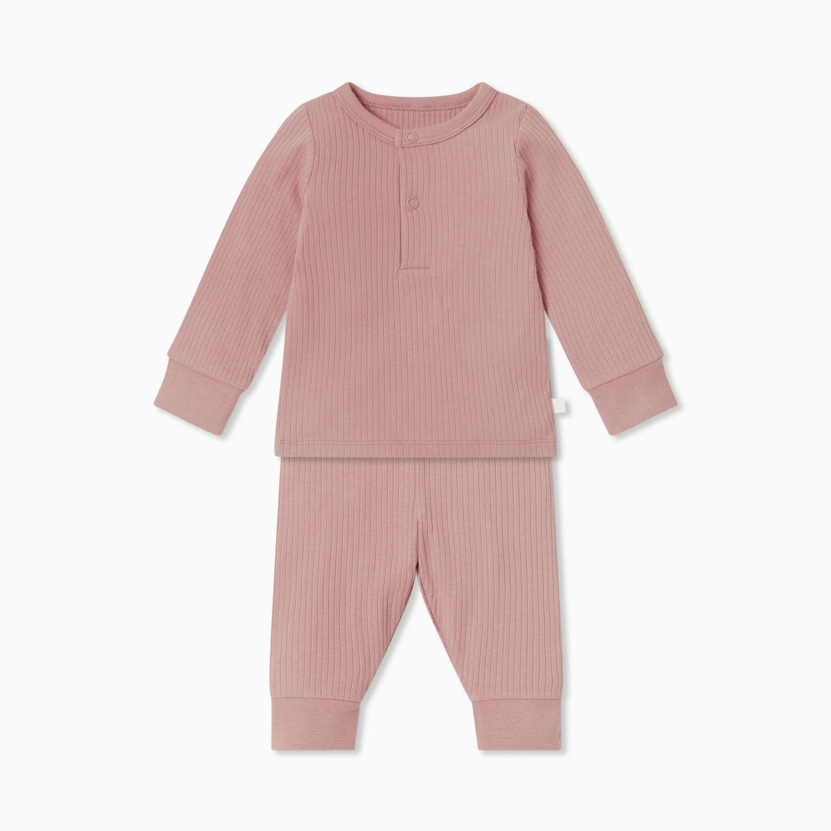 Ribbed pyjamas - rose - Borro - rent baby kids clothes
