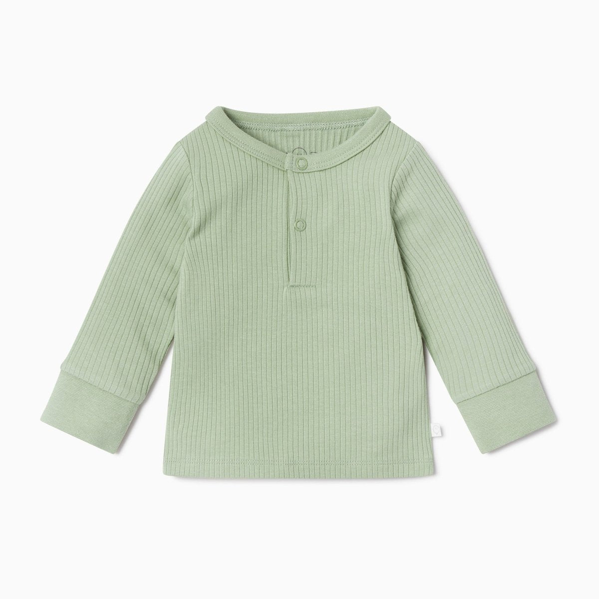 Ribbed pyjamas - sage - Borro - rent baby kids clothes