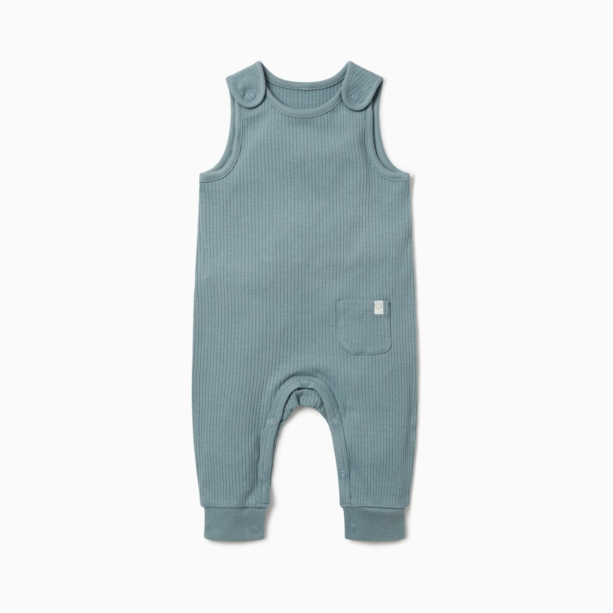 Ribbed romper - sky - Borro - rent baby kids clothes