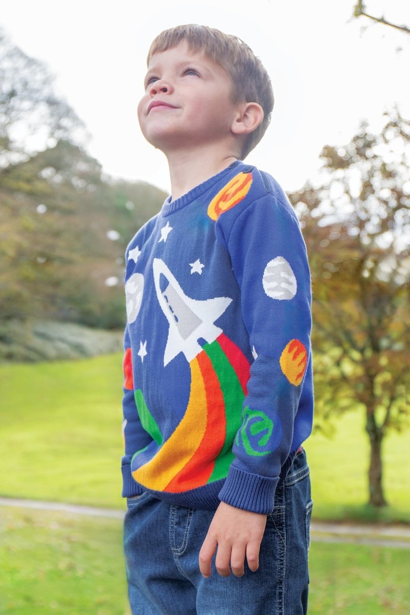 Rocket elwood knitted jumper - Borro - rent baby kids clothes