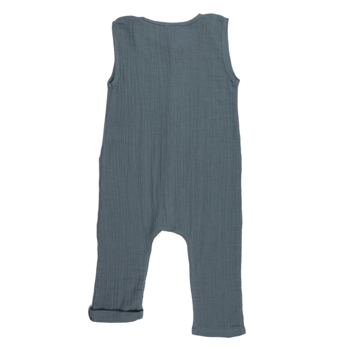 Sea gauze tank dungarees - Borro - rent baby kids clothes