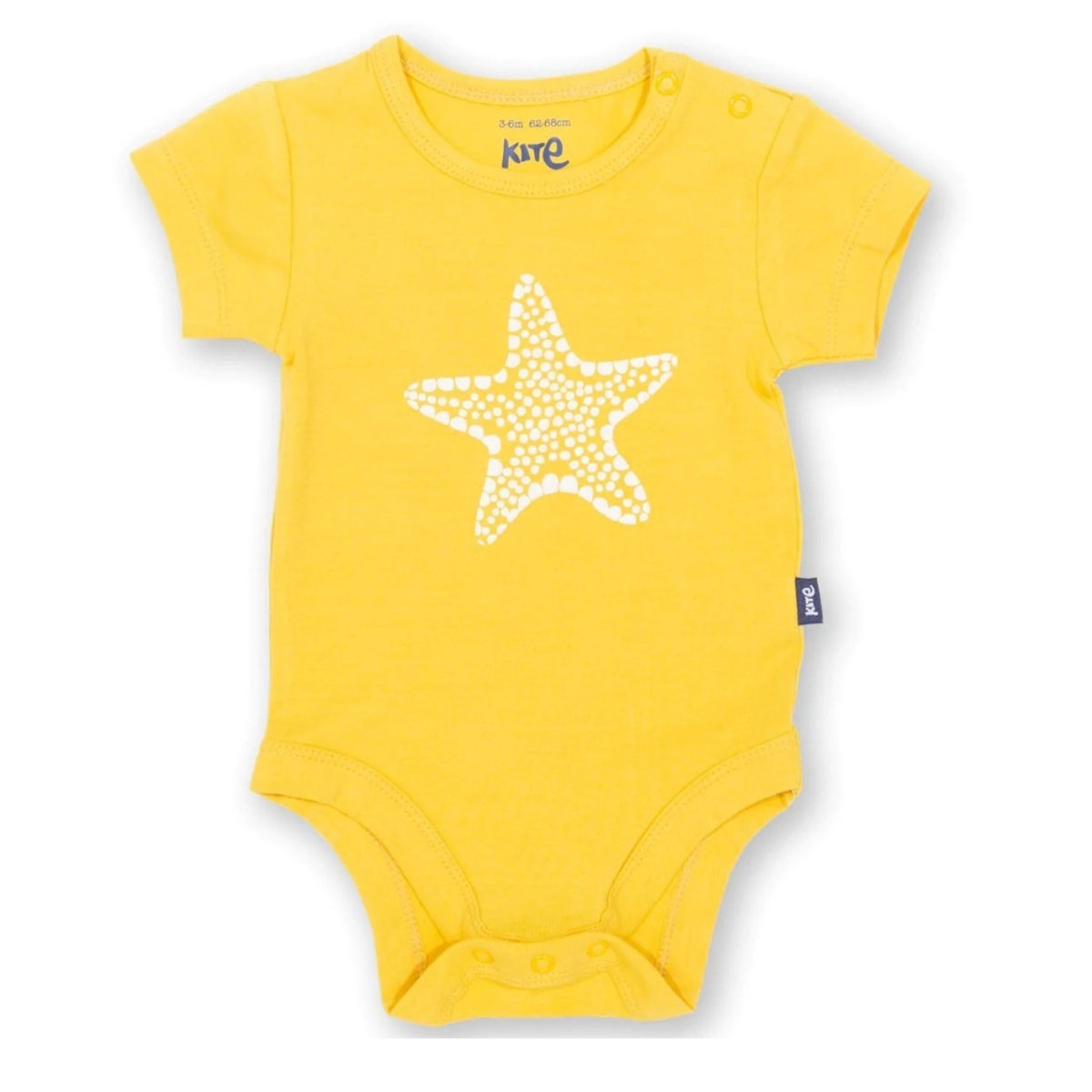 Sea star short sleeve bodysuit - Borro - rent baby kids clothes