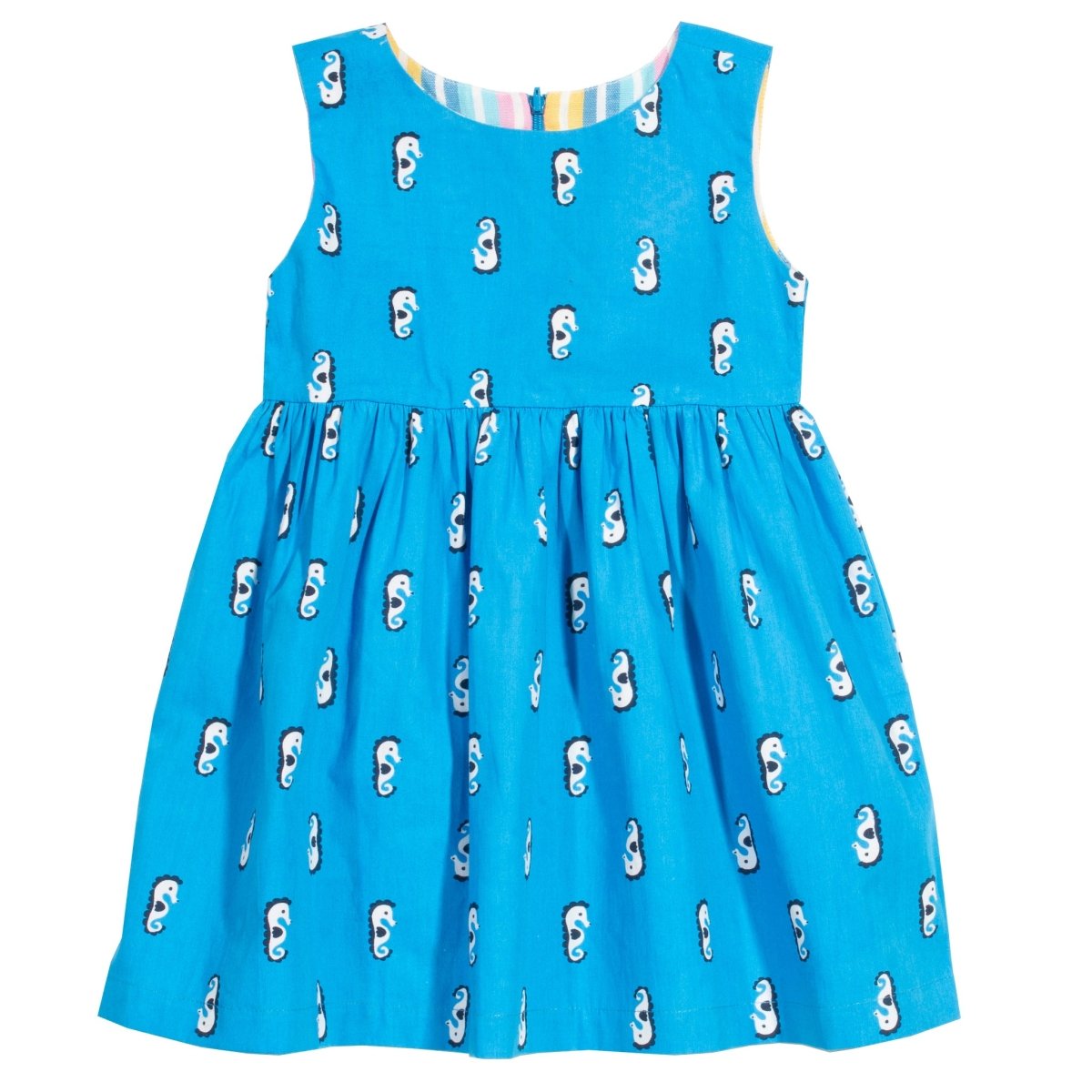 Seahorse stripe dress - Borro - rent baby kids clothes