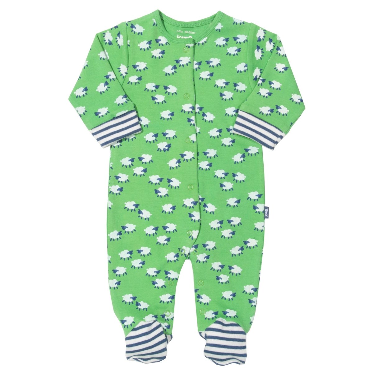 Sheepy stripe sleepsuit - Borro - rent baby kids clothes