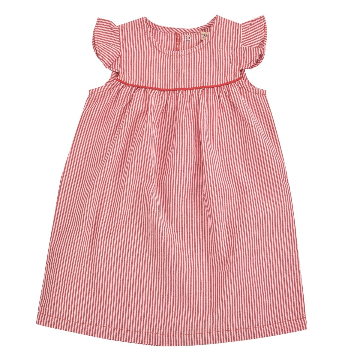 Shift seersucker red dress - Borro - rent baby kids clothes