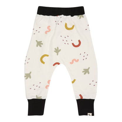 Silhouettes print joggers - Borro - rent baby kids clothes