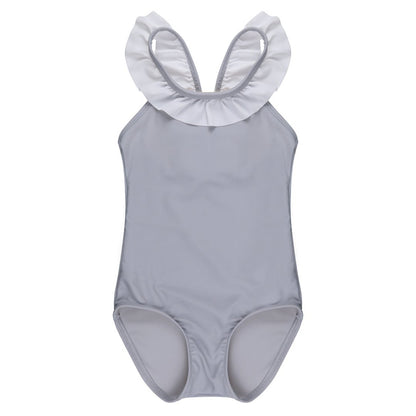 Slate frill swim costume - Borro - rent baby kids clothes