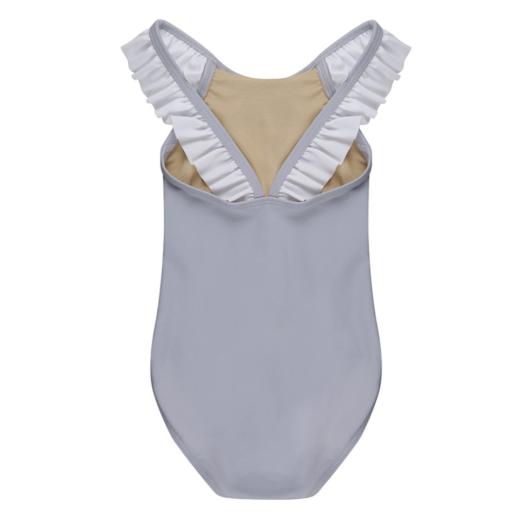 Slate frill swim costume - Borro - rent baby kids clothes