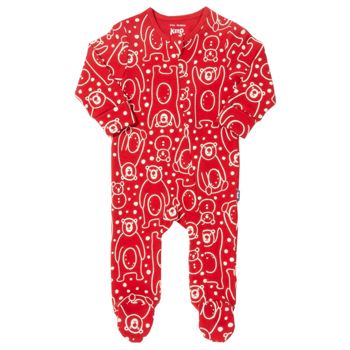 Snow bear zip sleepsuit - Borro - rent baby kids clothes