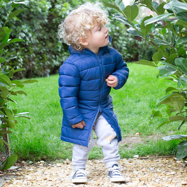 Snuggle coat navy