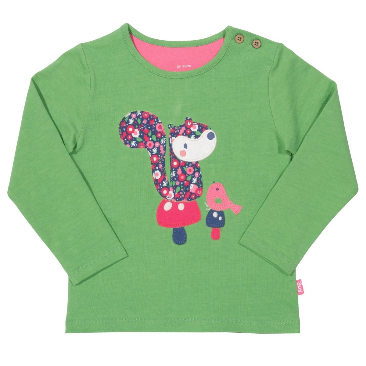 Squirrel long sleeve top - Borro - rent baby kids clothes