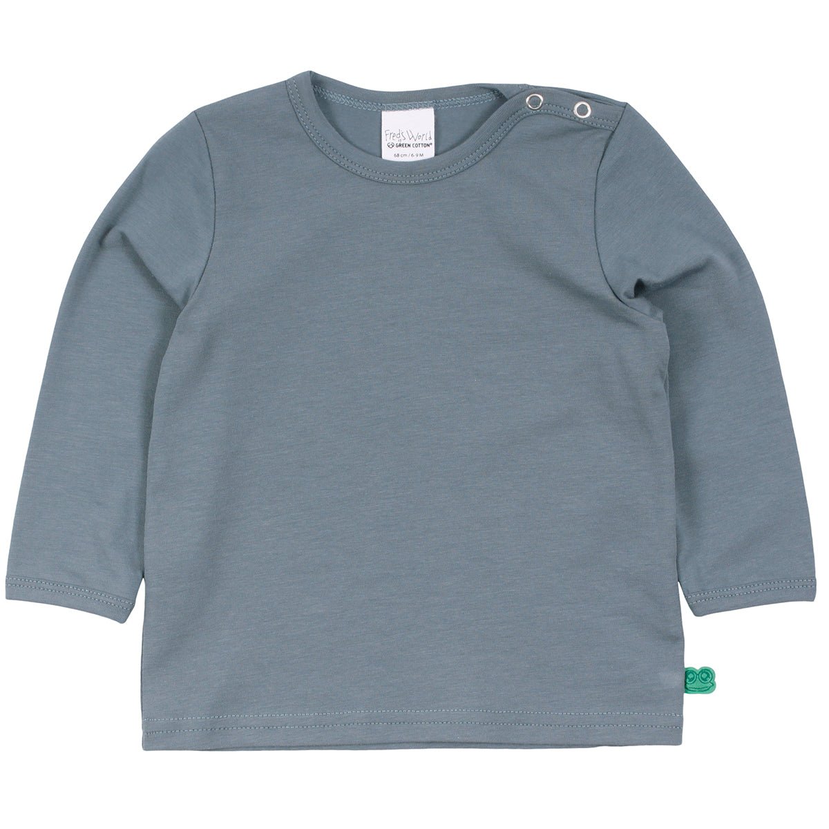 Stormy blue long sleeve t-shirt - Borro - rent baby kids clothes