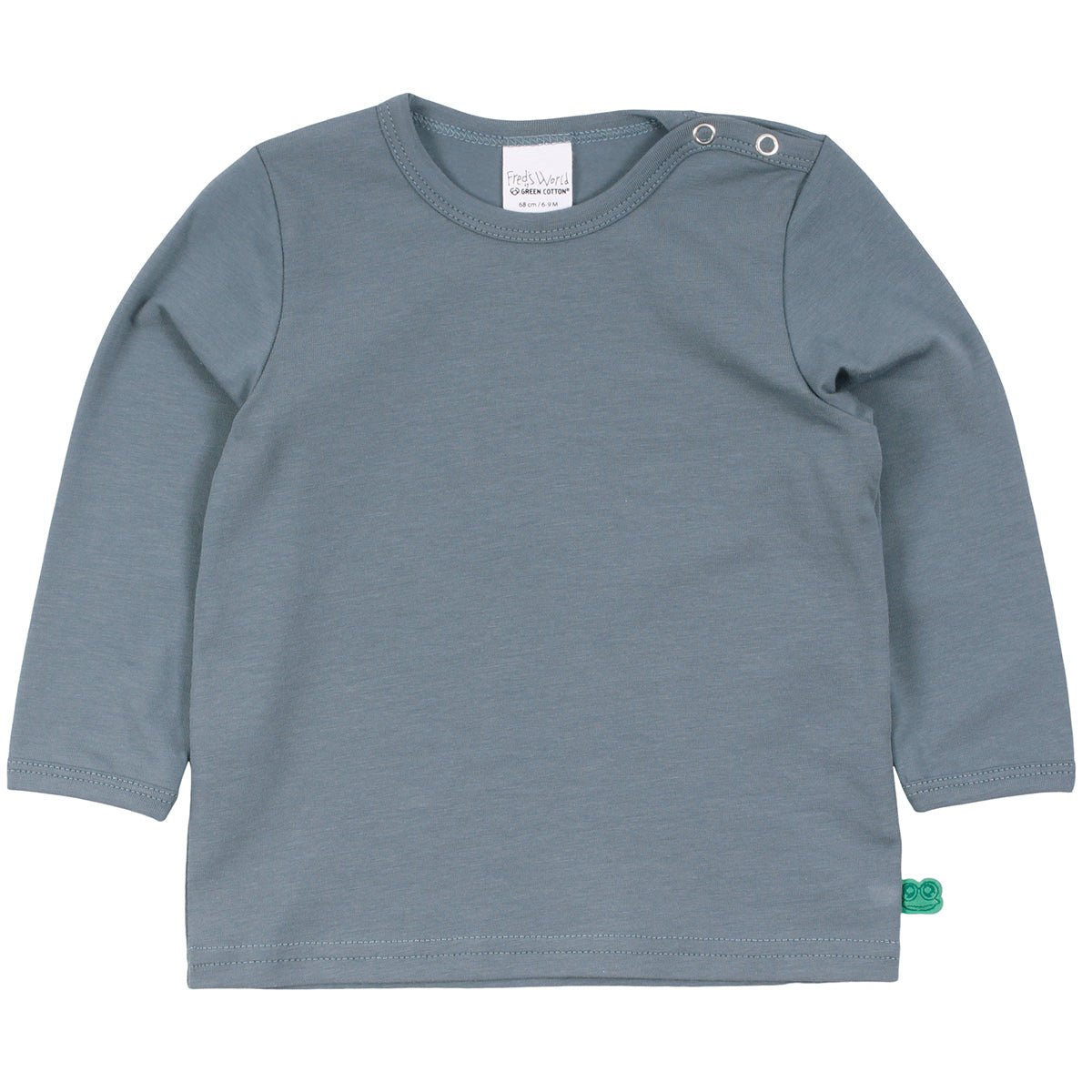Stormy blue long sleeve t-shirt - Borro - rent baby kids clothes