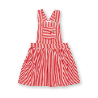 Strawberry pinafore dress - Borro - rent baby kids clothes