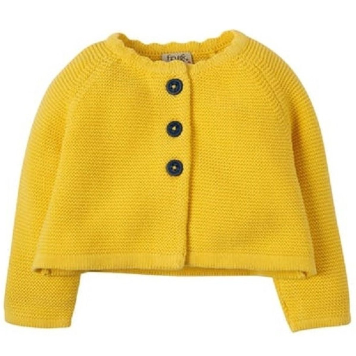 Sun yellow cardigan - Borro - rent baby kids clothes