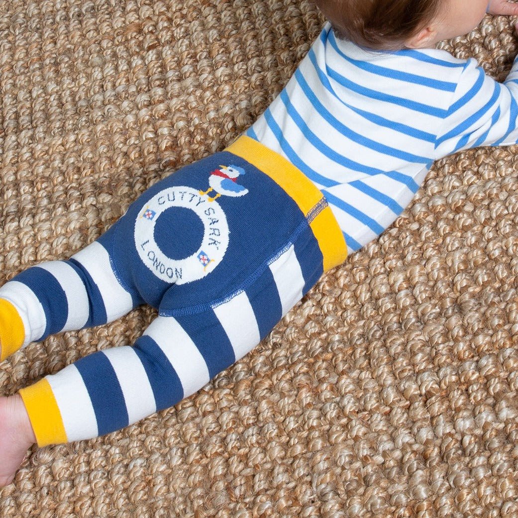 Sunny the seagull knit leggings - Borro - rent baby kids clothes