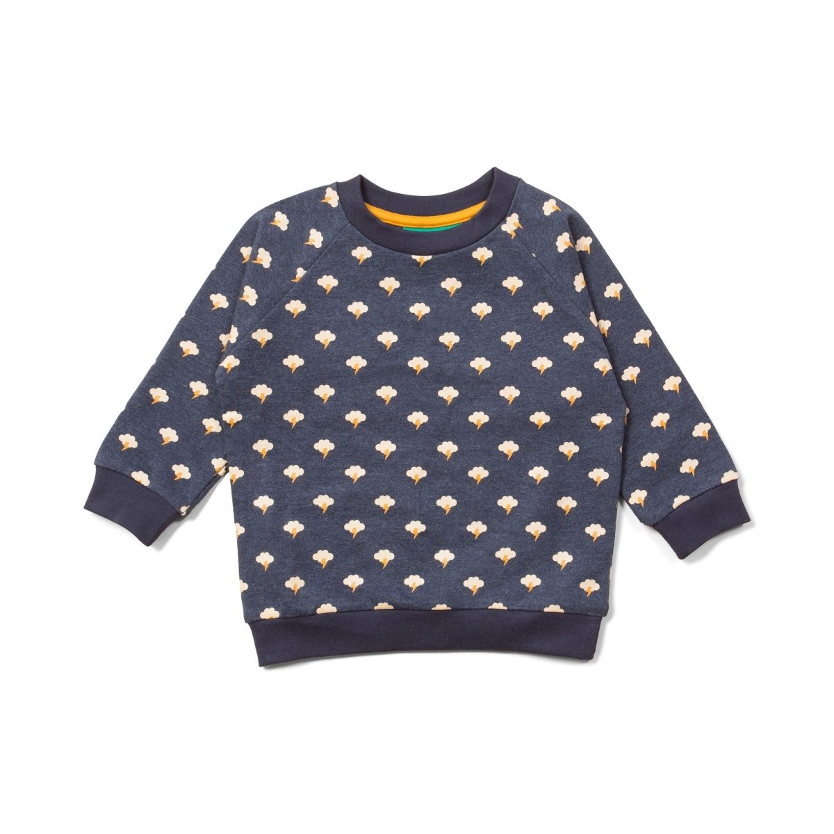 Thunder and lightning marl raglan sweatshirt - Borro - rent baby kids clothes