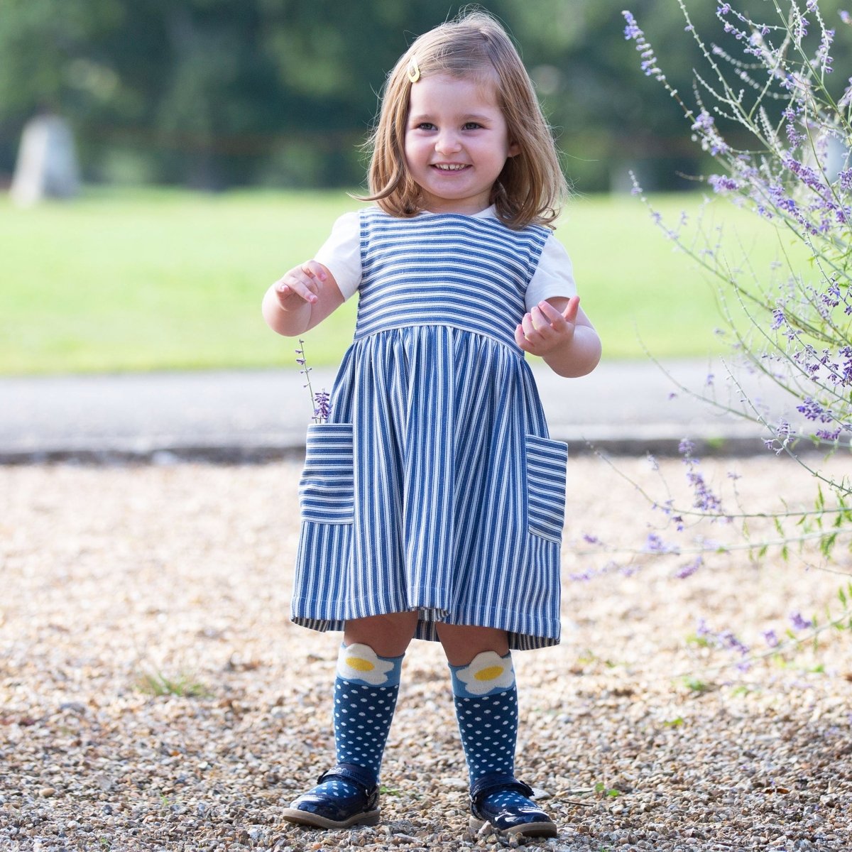 Ticking dress - Borro - rent baby kids clothes