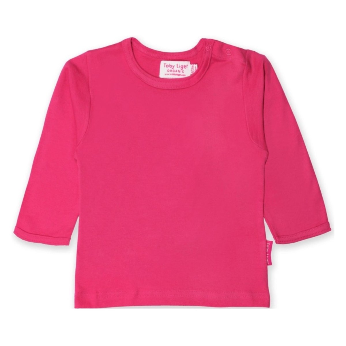 Toby Tiger long sleeve top - pink - Borro - rent baby kids clothes