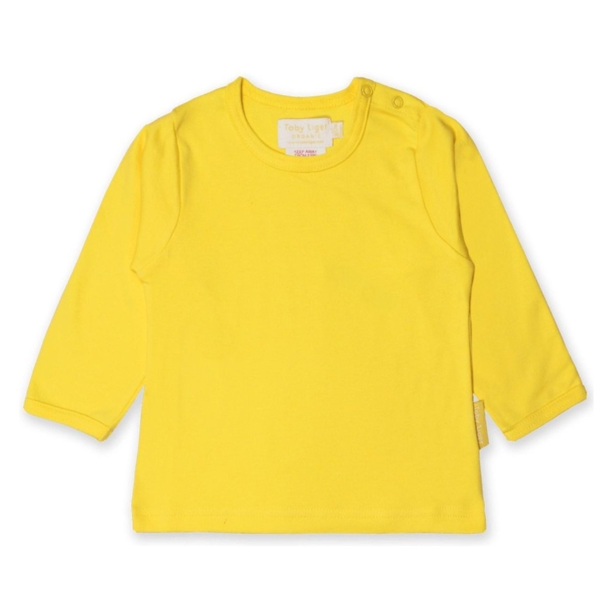 Toby Tiger long sleeve top - yellow - Borro - rent baby kids clothes