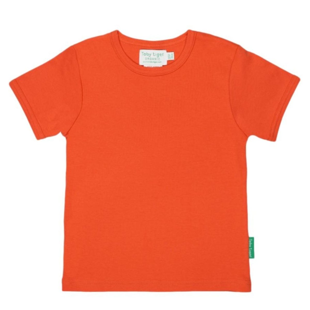 Toby Tiger t-shirt - orange - Borro - rent baby kids clothes