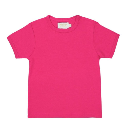 Toby Tiger t-shirt - pink - Borro - rent baby kids clothes