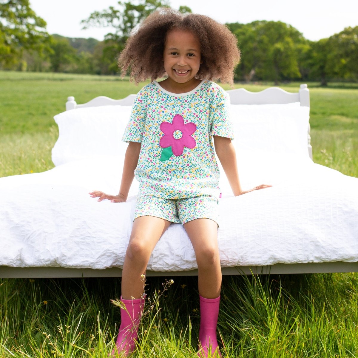 Wildflower pyjamas - Borro - rent baby kids clothes