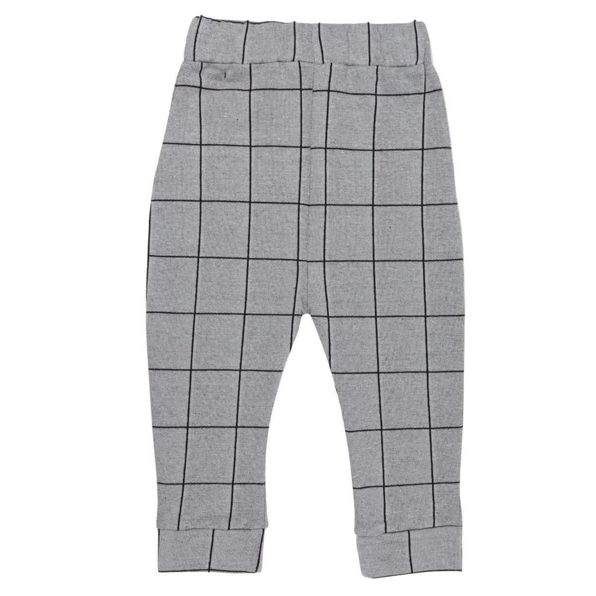 Window pane check harem jogger - Borro - rent baby kids clothes