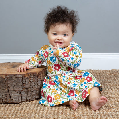 Winter floral bodydress - Borro - rent baby kids clothes