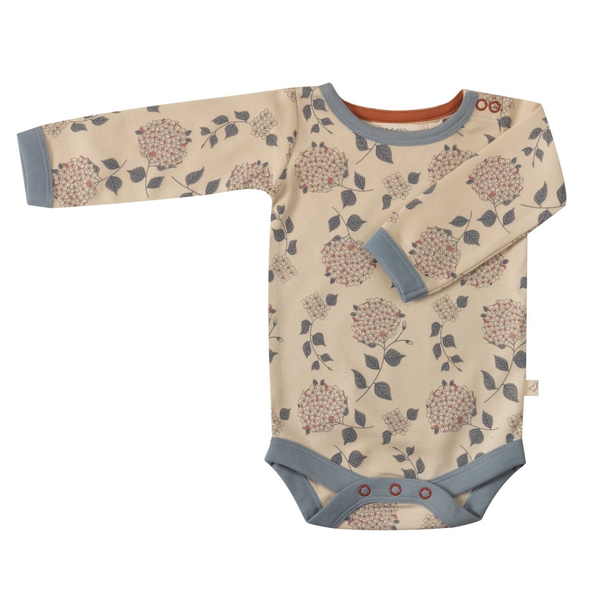 Winter floral long sleeve bodysuit - Borro - rent baby kids clothes