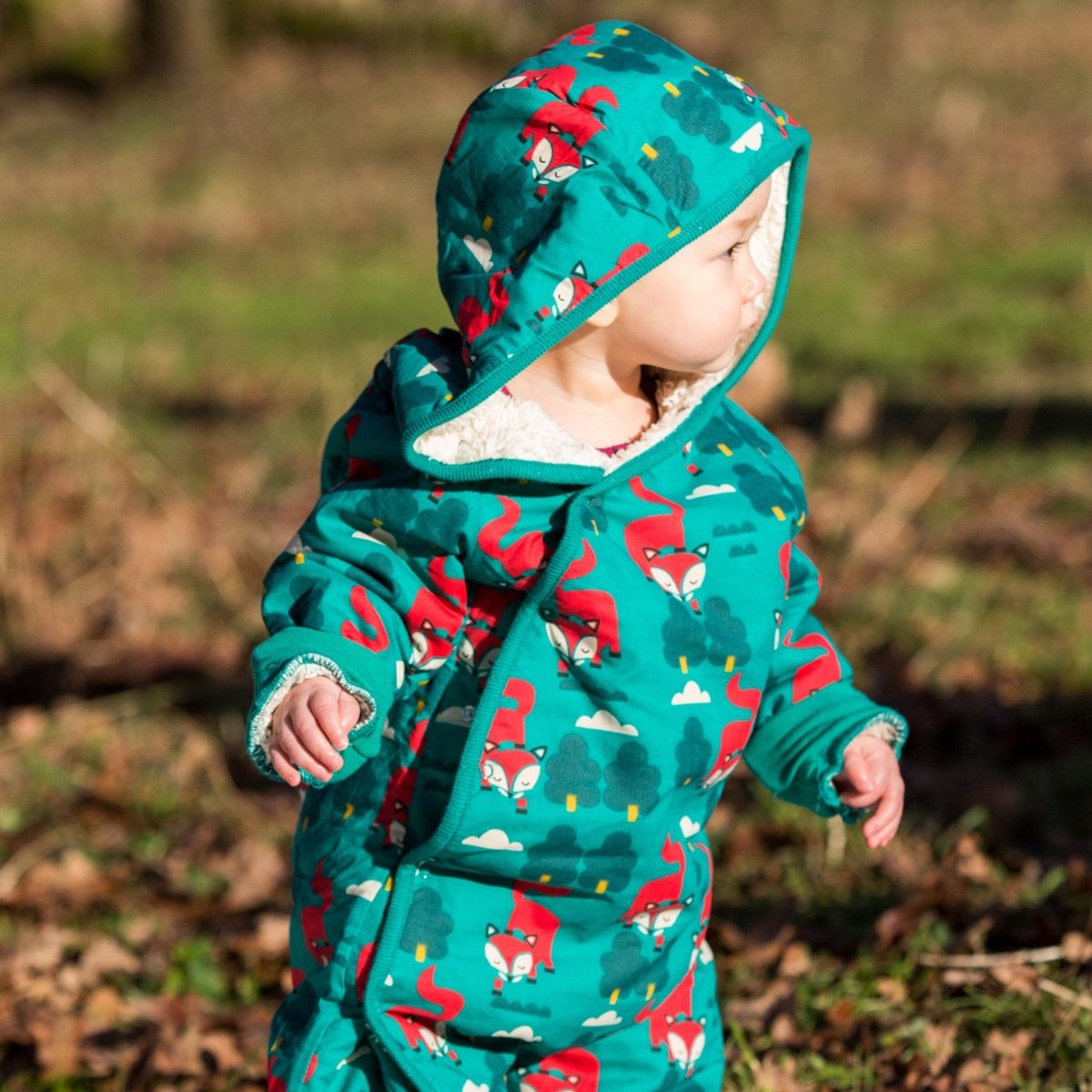 Winter fox snowsuit - Borro - rent baby kids clothes