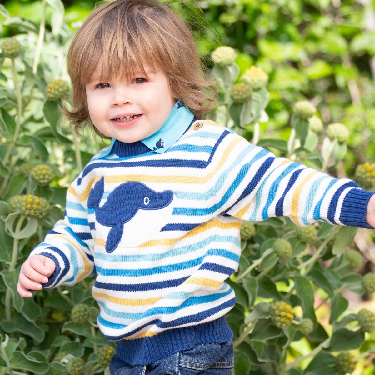 Wonder whale jumper - Borro - rent baby kids clothes