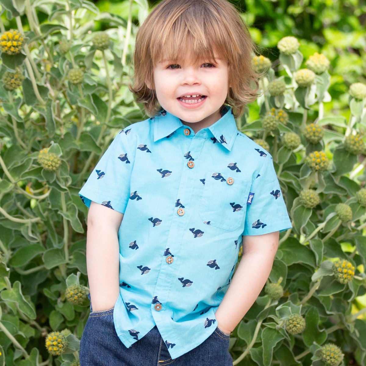 Wonder whale shirt - Borro - rent baby kids clothes