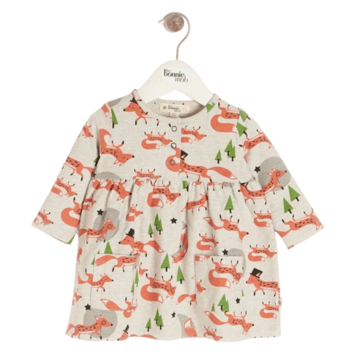 Woodland fox dress - Borro - rent baby kids clothes