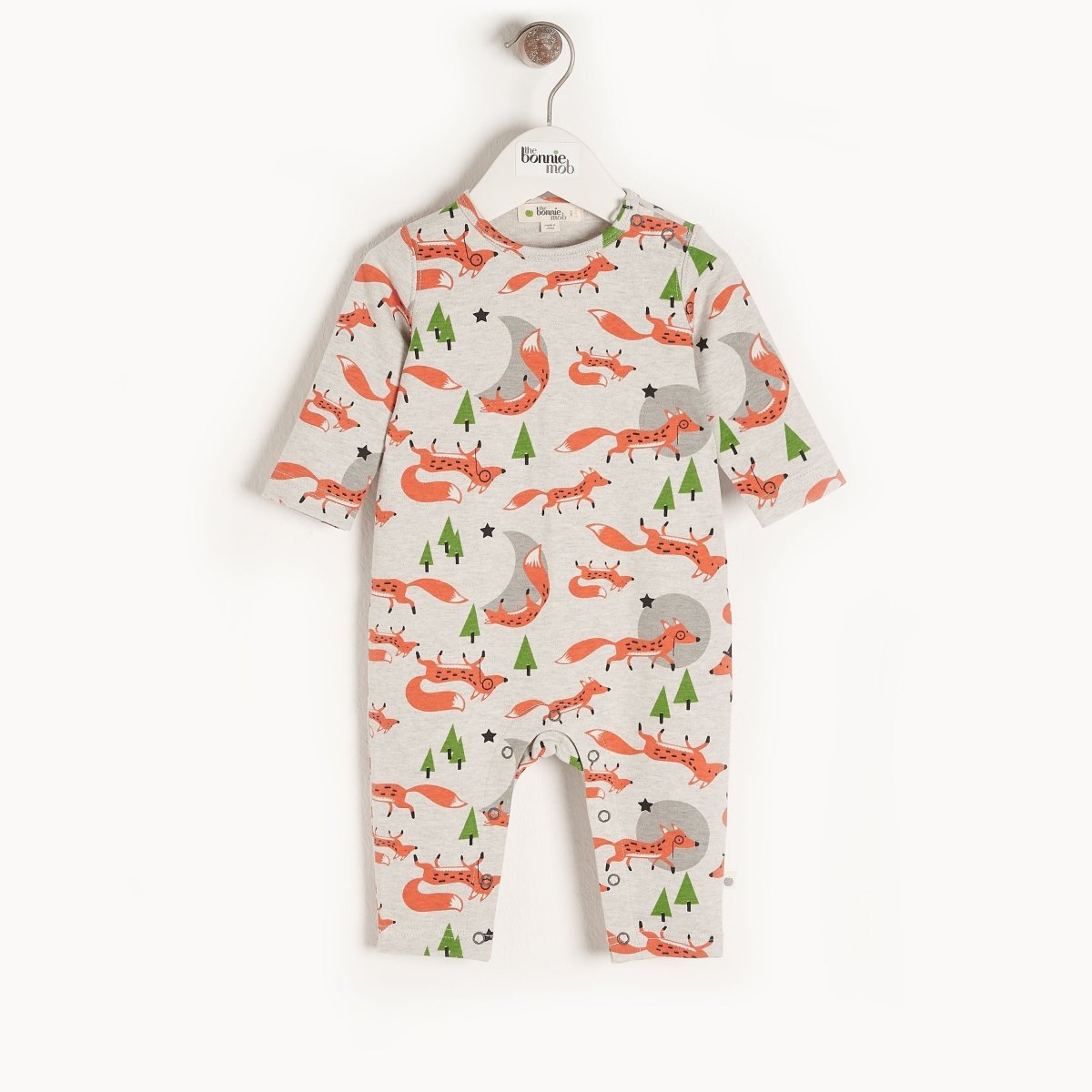 Woodland fox playsuit - Borro - rent baby kids clothes