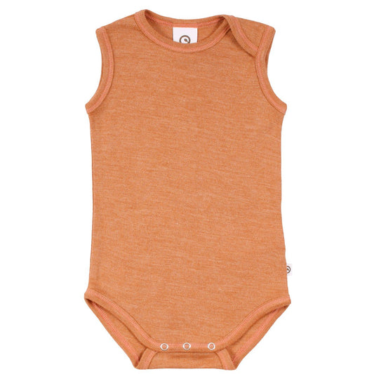 Woolly silk fudge sleeveless bodysuit - Borro - rent baby kids clothes