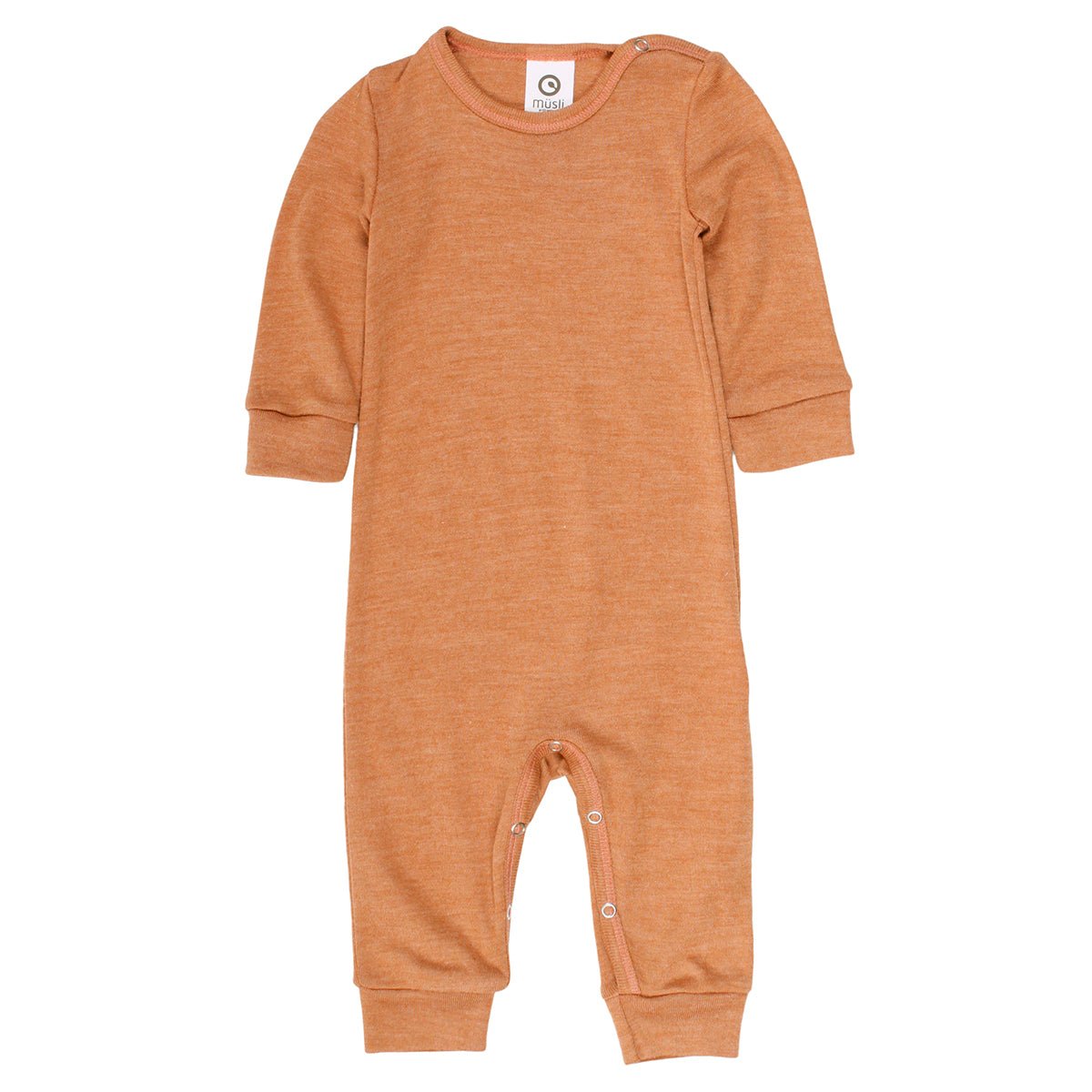 Woolly silk romper - fudge - Borro - rent baby kids clothes