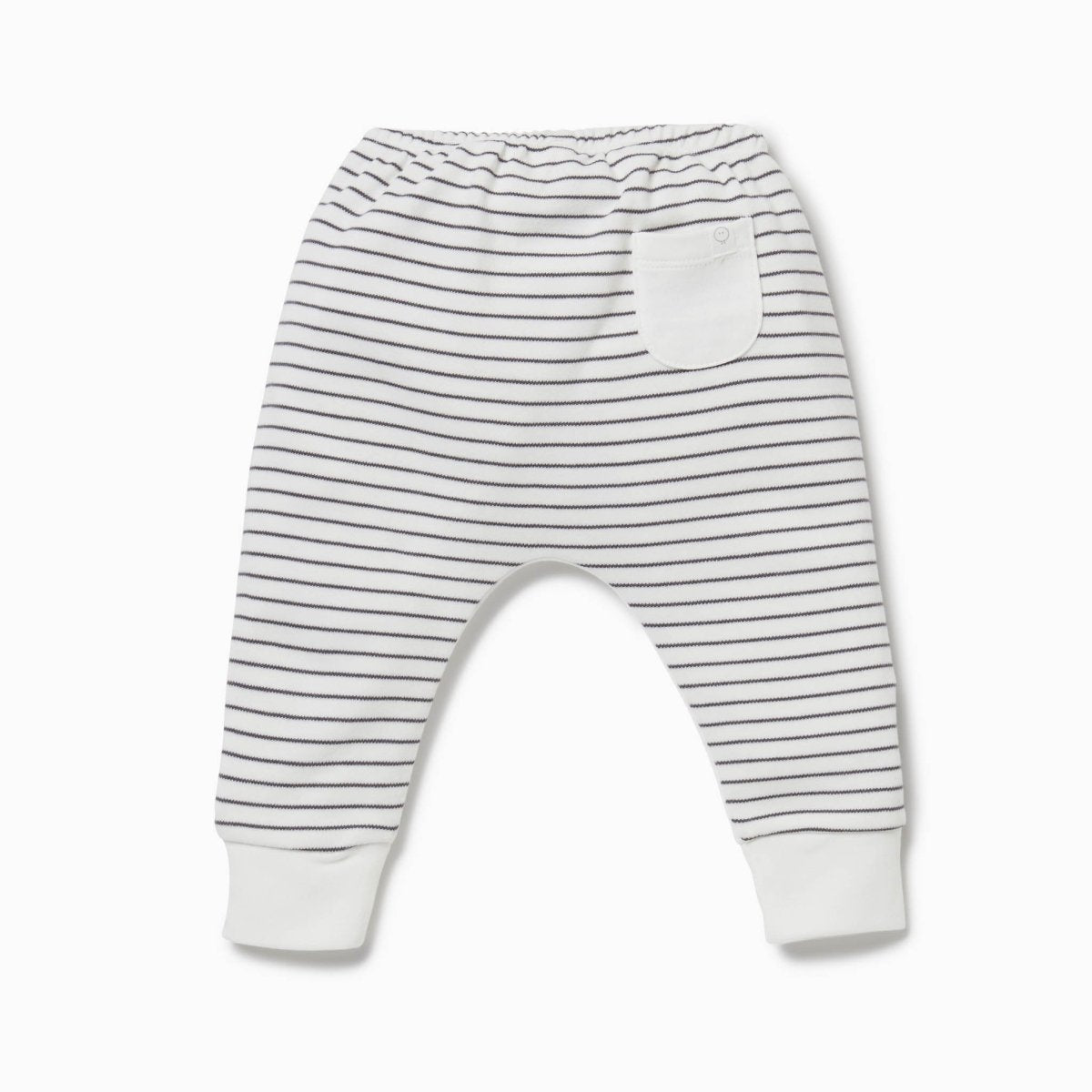 Yoga pants - grey stripe - Borro - rent baby kids clothes