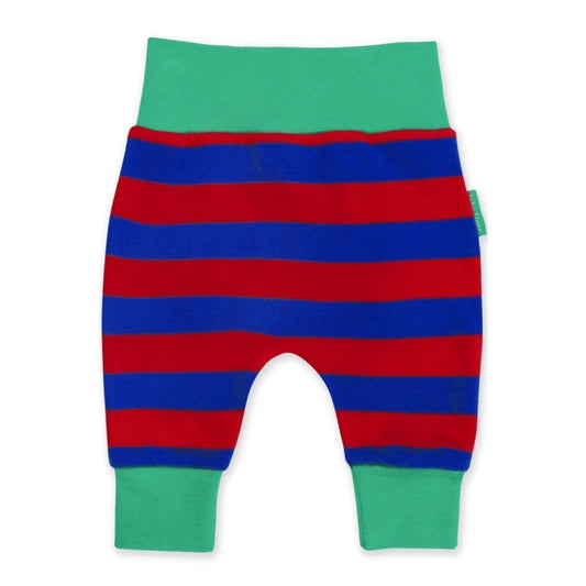 Yoga pants - red blue stripe - Borro - rent baby kids clothes