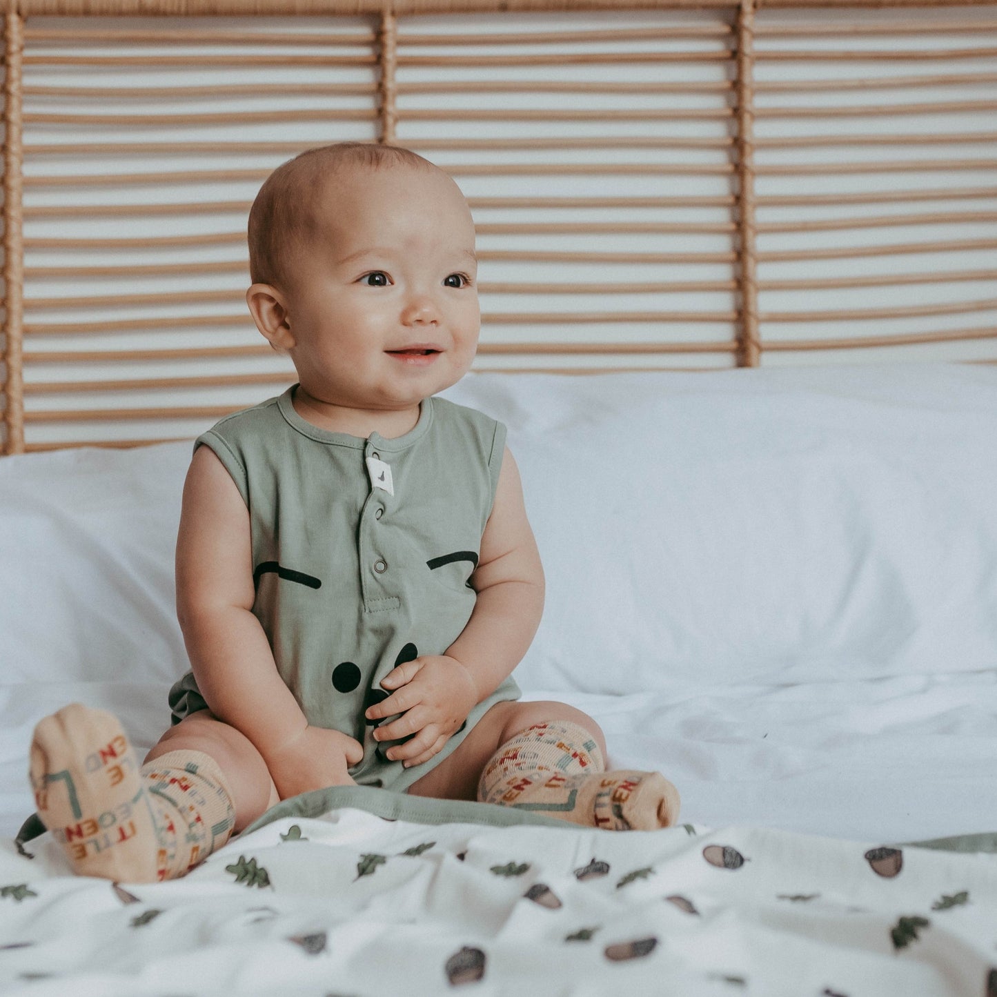 Animal bubble romper