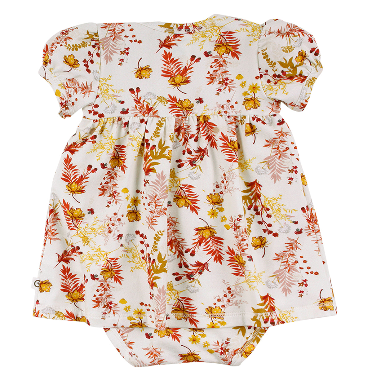 Calendula bodysuit dress back