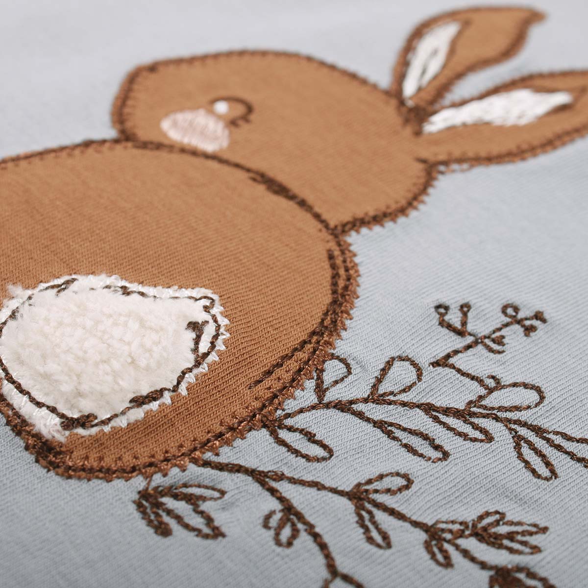 Hello bunny long sleeve t-shirt detail