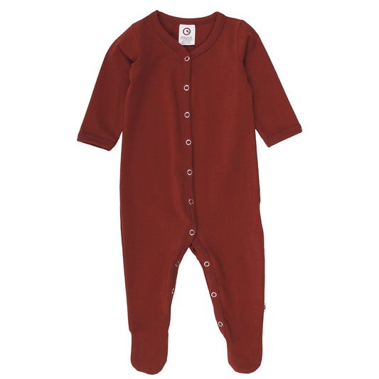 Mini me sleepsuit - red front