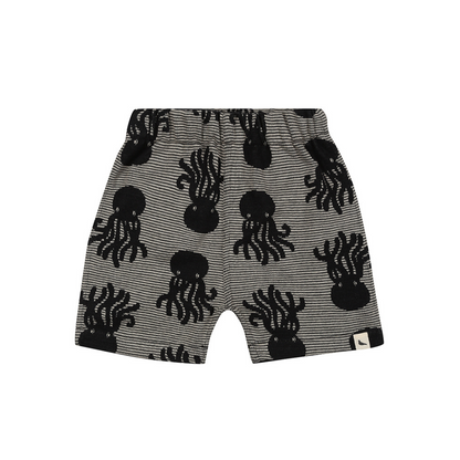 Jacquard octopus reversible shorts front