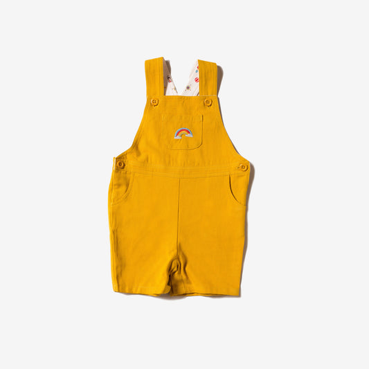Over the rainbow classic shortie dungarees
