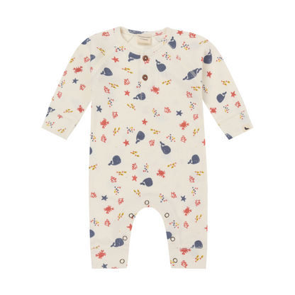 Seaside rib playsuit front