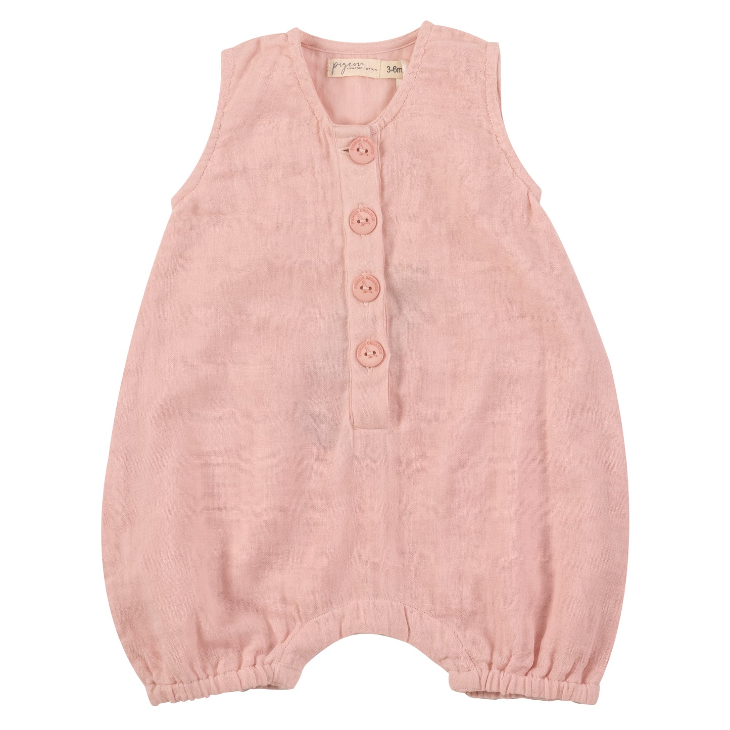 Muslin pink playsuit