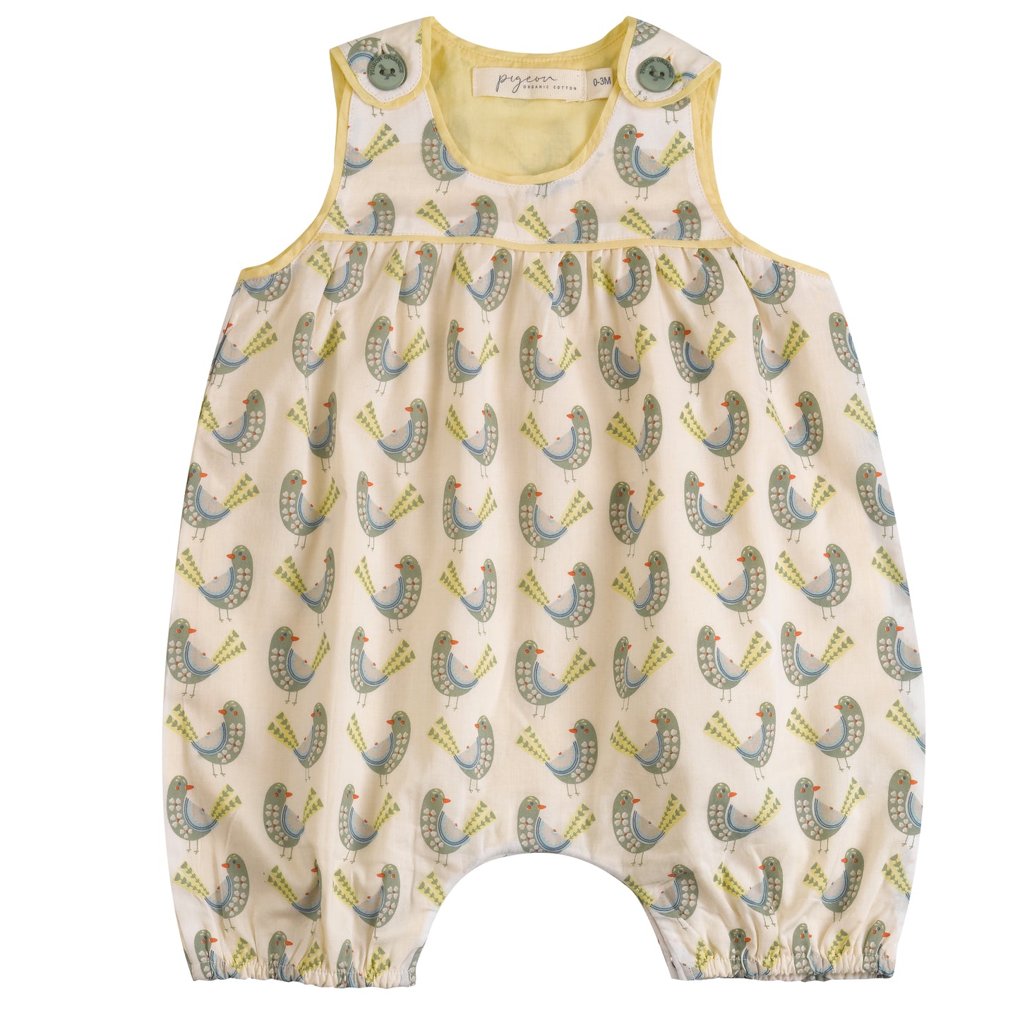 Birds summer playsuit